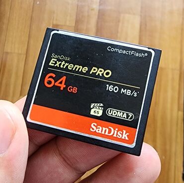 ajpad 1 64gb: Продаётся SanDisk Compact Flash 64GB.

В хорошем состоянии