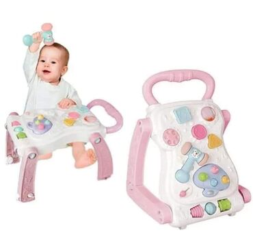 Ostale dečije stvari: MULTIFUNKCIONALNA BABY ŠETALICA 2u1 MOŽE DA BUDE EDUKATIVNI STO ILI — 6