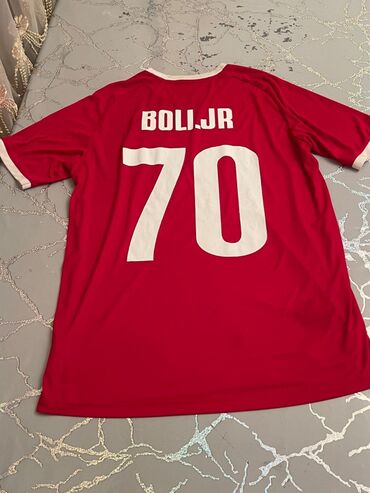 Köynəklər: Futbolka, L (EU 40), rəng - Qırmızı