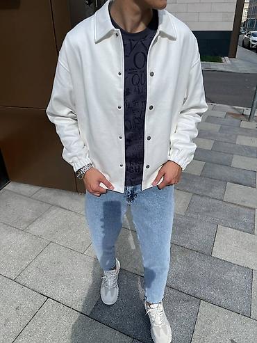 одежд: Мужская лёгкая куртка-рубашка (overshirt) Бомберка Идеальна как — 2
