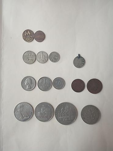 İncəsənət və kolleksiyalar: Metal pullar. qiymətlər fərqlidir Vatsap var. Siyahı var. Başqa — 9