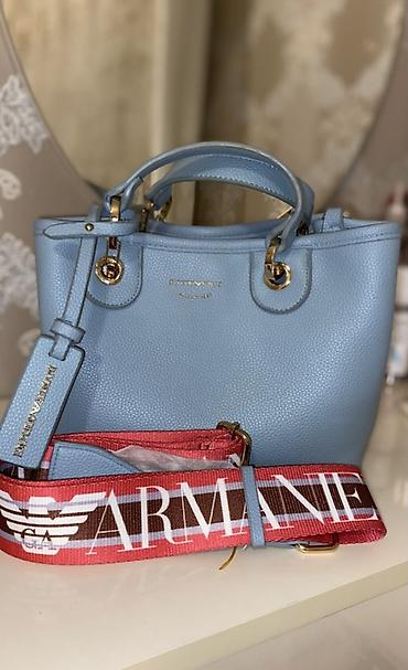 emperio armani: Emporio Armani çanta - Model: Top-handle çanta, çıxarıla bilən və — 1