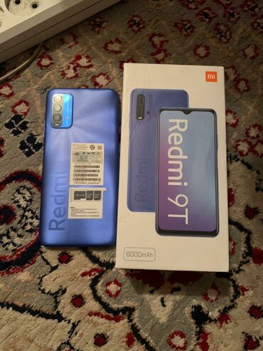 Xiaomi: Xiaomi, Redmi 9T, Скидка 10%, Б/у, 128 ГБ, цвет - Голубой, 2 SIM