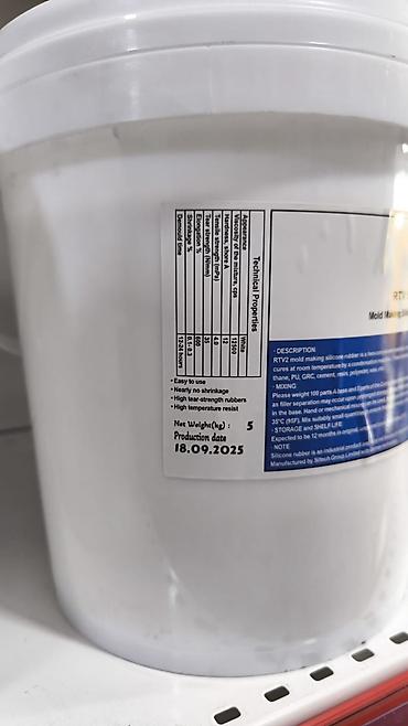 silikon tapanca kley: Siltech RTV-510/RTV-515 – qəlib hazırlamaq üçün silikon rezin — 2
