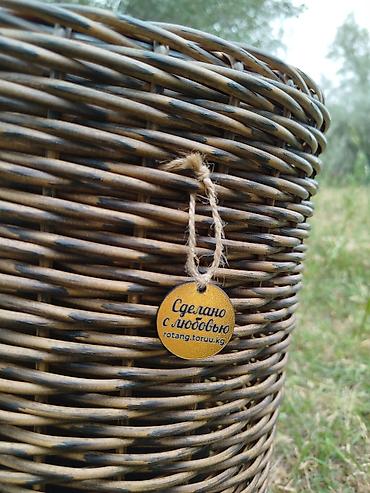 Горшки для растений: Плетеные кашпо, горшок для цветов различных форм и размеров,ручная — 6