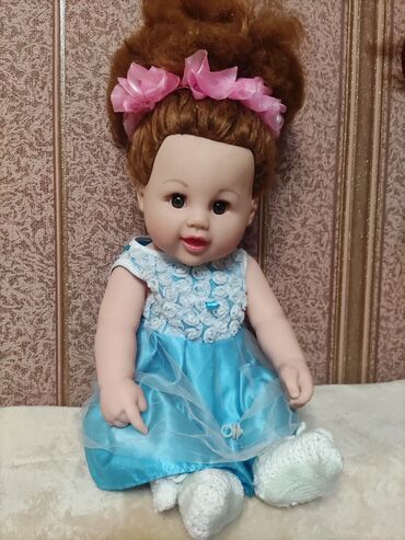 виниловые куклы: Кукла мягкая резиновая большая