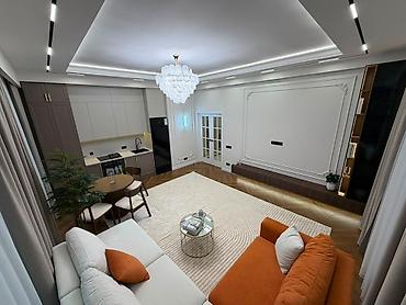 real sight: 3 комнаты, 92 м², Орто-Сай с. Элитка, 4 этаж, Дизайнерский ремонт — 3