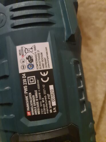 Električne brusilice: Parkside ugaona brusilica PWS 230 D4 - Električna ugaona brusilica za — 5