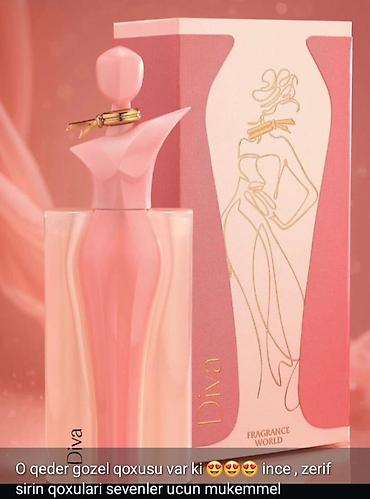 Gözəllik və sağlamlıq: Fragrance World Diva ətri *Sitrus,Meyvəli 100 ML *ORİGİNAL — 1