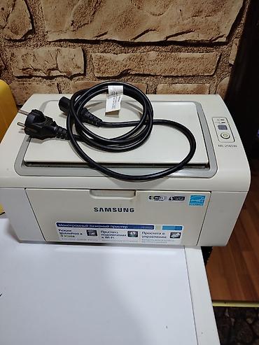 işlənmiş printerlər: Samsung ML-2165W – monoxrom lazer printer Xüsusiyyətlər: - Wi‑Fi — 2