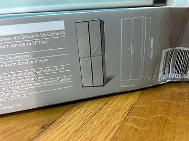 Ormari: Uspravni ormar za obuću sa platnenim prekrivačem - Dimenzije — 7