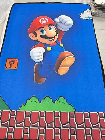 Peškiri: Staza stitch, mario, frozen, minie patrolne sape. 80x120cm
Cena — 3