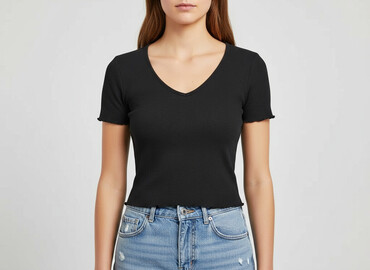 bluzki do pępka: PULL&BEAR, Top damski, rozmiar M