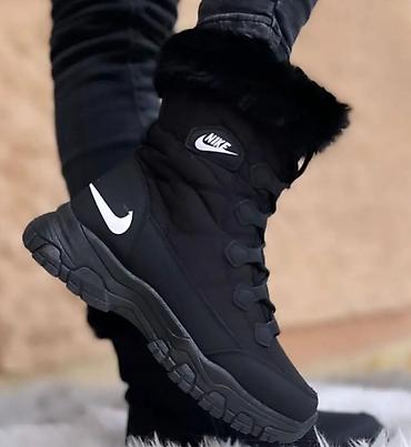 aksice ugg: Nike čizmice crne bele roze NOVO Novo Brojevi 36 do 41 fb Moja — 6