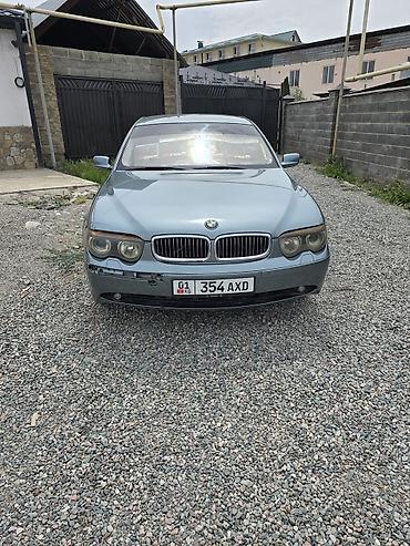 BMW 7 series: 2002 г., 4.4 л, Робот, Бензин, Седан