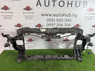 dn8: Экран крепления радиатора Hyundai, Б/у, Оригинал — 1
