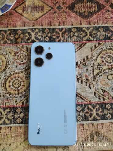 телефон fly ff248 grey: Xiaomi 12, 128 GB, rəng - Mavi, 
 Barmaq izi