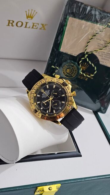 Qol saatları: Yeni, Qol saatı, Rolex, rəng - Qara — 8