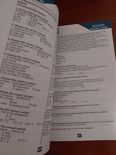 Testlər: Məhsul: “100 Sınaq İmtahanı – English 11” hazırlıq kitabı Təsvir: - — 2