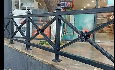 Pilləkən məhəccərləri: Yeni Pilləkən məhəccəri, Paslanmaz polad, Pulsuz çatdırılma — 28