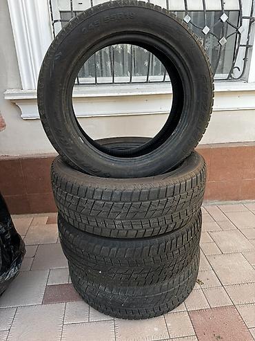 Шины: Шины 245 / 55 / R 19, Зима, Б/у, Комплект, Внедорожные (АТ/МТ), Goform — 1