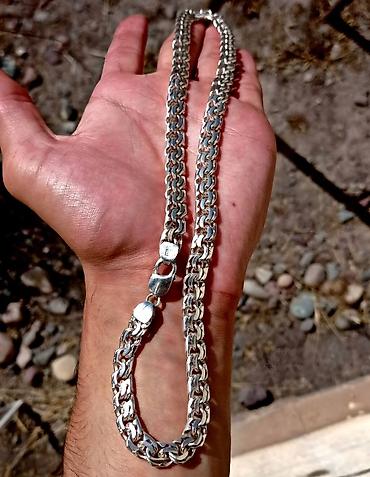 Серебряные цепочки: Серебряные Цепи и Браслеты Ручная работа проба Делаю на Заказ — 4