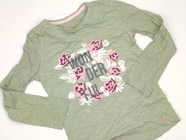 sukienka w geometryczne wzory: Blouse, 7 years, 116-122 cm, condition - Perfect