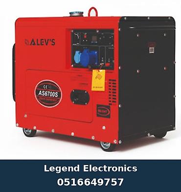 elemax generator: Elanın başlığı: Benzin generatoru Alevs AS6700S Elanın mətni: Alevs — 1