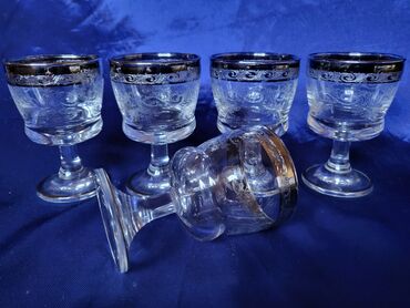 Čaše: Casice za zestoko pice,rucni rad murano medici iz 60ih. Casice — 8