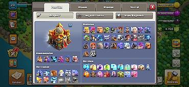 oyuncalar: 6800 elmas. Clash of Clans hesabı – inkişaf etmiş Asil Köy və qəhrəman — 2