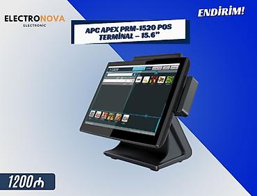 mini printer: 📌 APC APEX PRM-1520 POS Terminal – 15.6” 🔹 15.6” Full Touch ekran 🔹 — 1