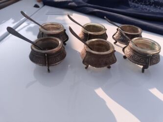 hamam kafel metlax sekilleri: Altı əded qaşıqlarıda var