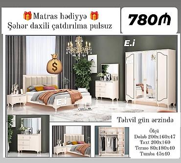 Yataq desti rəng seçimi var