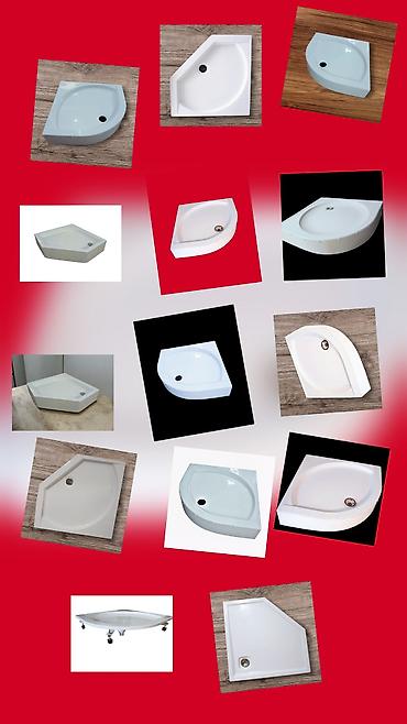 Duş poddonları: Yüksək keyfiyyətl fiber Akril materialdan hazırlanmış DUŞALTI və — 14