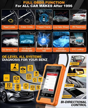 Alati za automobile: LAUNCH X-431 za Mercedes BENZ – profesionalni dijagnostički skener — 6