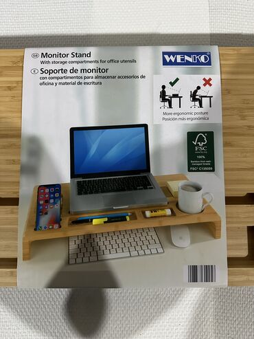 клавиатура с мышкой для телефона: Товары из Германии🇩🇪 WENKO подставка для монитора GB Подставка для