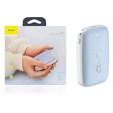 mini utu: Baseus Mini Q PPALL-CXQ03 10000mAh Əl İsidicili Power Bank İki — 1