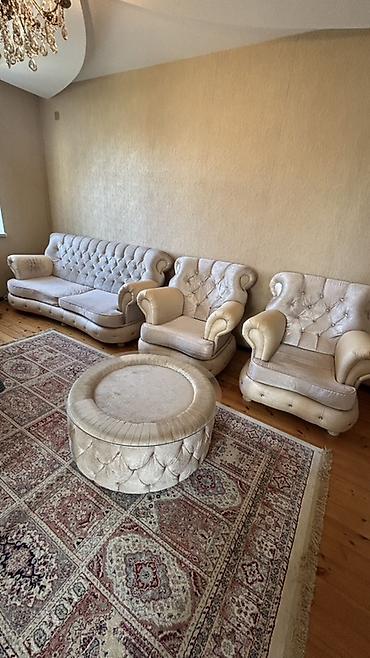 ikinci el mebellerin satisi: Divan-kravat, İşlənmiş, Açılan, Bazasız, Dəri, Çatdırılma yoxdur — 4