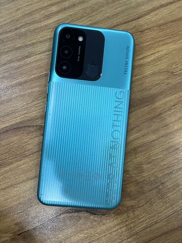telefonlar təzə: Tecno Spark Go 2023, 32 GB, rəng - Göy, Sensor, Barmaq izi, İki sim kartlı