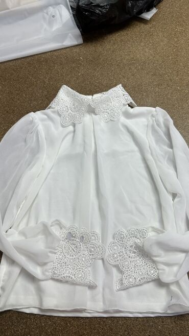 kvm переключатели smb value: Блузка, Классическая модель, Шифон, Однотонный