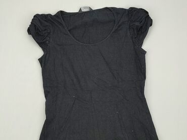 czarne t shirty guess: T-shirt, F&F, L, stan - Dobry