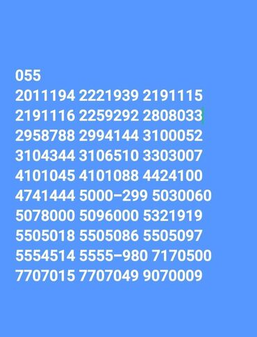 nokia dual sim: Nömrə: ( 055 ) ( 5096000 ), Yeni
