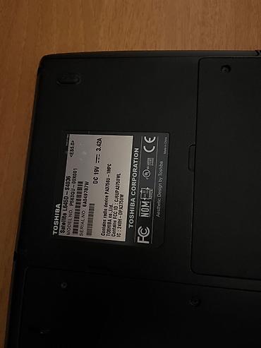 proçessor: Toshiba Satellite L645D-S4036 noutbuk Texniki xüsusiyyətlər: - Ekran — 4