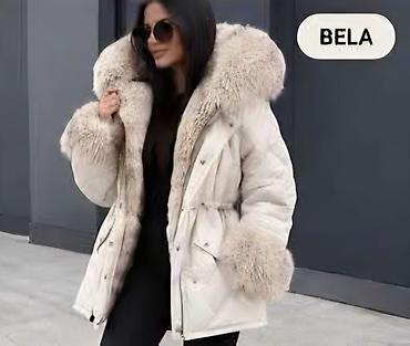 Women's Clothing: Ženske zimske jakne sa bogatim krznom ❄️ Cena 9200 🧥 Boje: zelena — 2