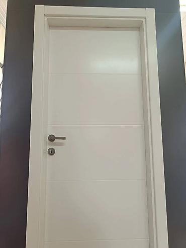 Vrata: Medijapan sobna vrata Drvena konstrukcija - ispuna - saće - karton — 15