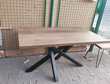 salon: Trpezarijski sto Orah UNIVER 140x80cm na stanju Trpezarijski sto — 4