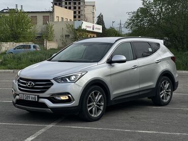 hyundai santa fe цена в бишкеке: Hyundai Santa Fe: 2017 г., 2.2 л, Автомат, Дизель, Кроссовер