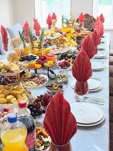 Выездные банкеты: Выездные банкеты | Официанты, Эт башчы, Повара | Фуршетный стол, Шоколодный фонтан — 8