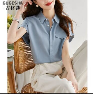 samyun wan заказать оригинал: Женские рубашки с коротким рукавом – это отличный выбор для летнего