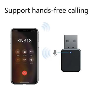 Pojačala i prijemnici: Hands free Bluetooth Aux USB audio prijemnik Bluetooth 5.1 audio — 6